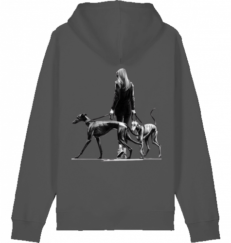 Stanley Stella Unisex Hoodie mit Galgo Motiv