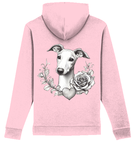 Iconic Unisex Hoodie Whippet Motiv S-M