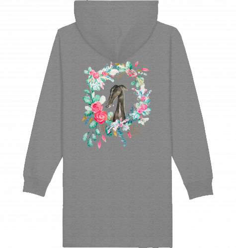 Sweatshirtkleid mit Kapuze  Motiv Uno