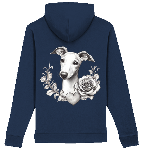 Iconic Unisex Hoodie Whippet Motiv S-M