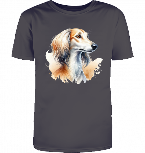 Unisex T-Shirt Saluki Love  Grössen XS-M  40 Farben