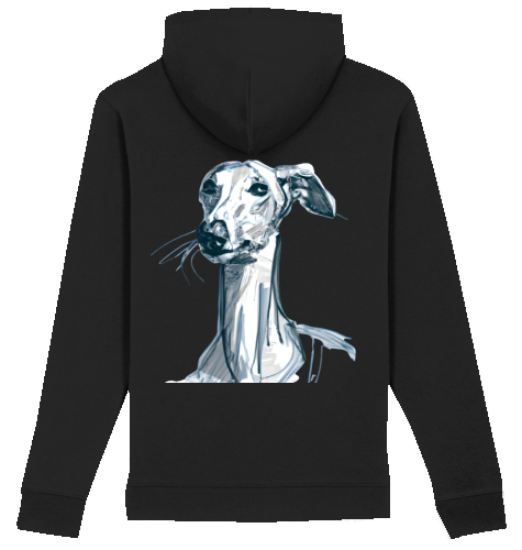 Iconic Unisex Hoodie Galgo Motiv