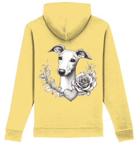 Iconic Unisex Hoodie Whippet Motiv S-M