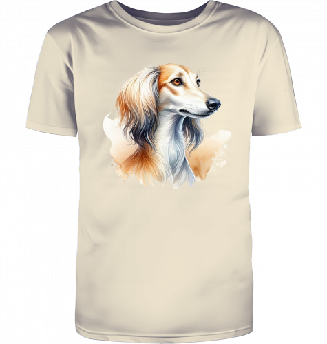 Unisex T-Shirt Saluki Love  Grössen L-XXL   33 Farben