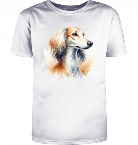 Unisex T-Shirt Saluki Love  Grössen L-XXL   33 Farben