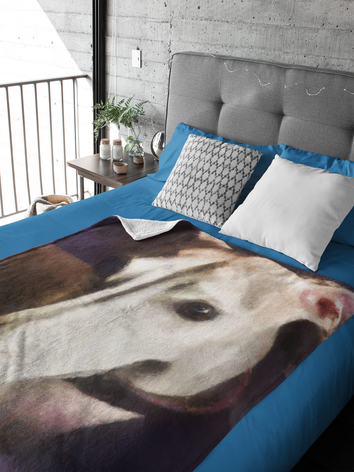 Premium Decke Flanell Galgo Motiv 035