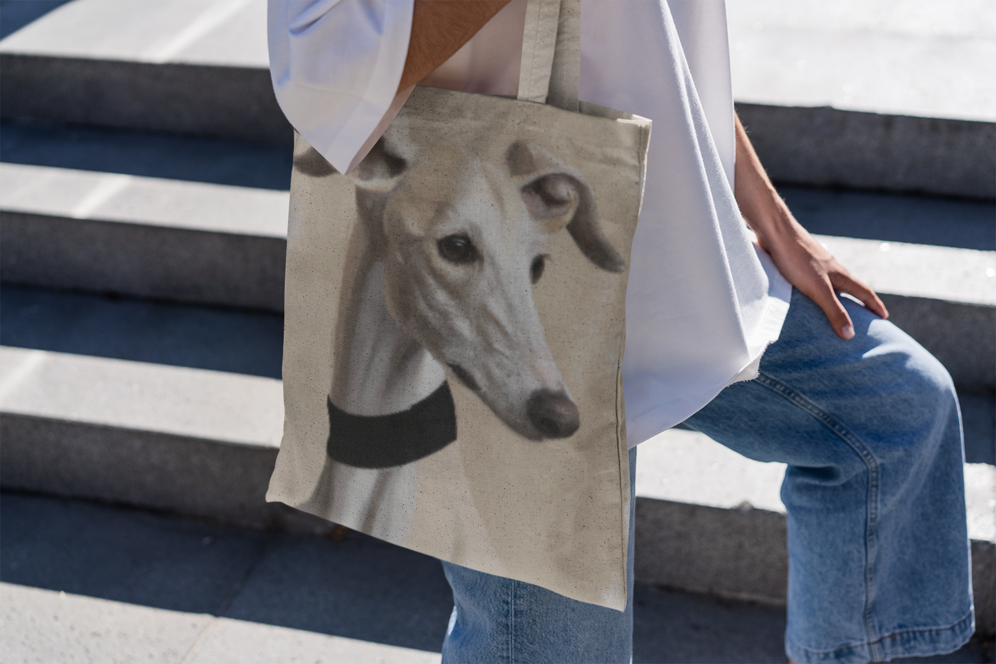 Stofftasche Whippet 009